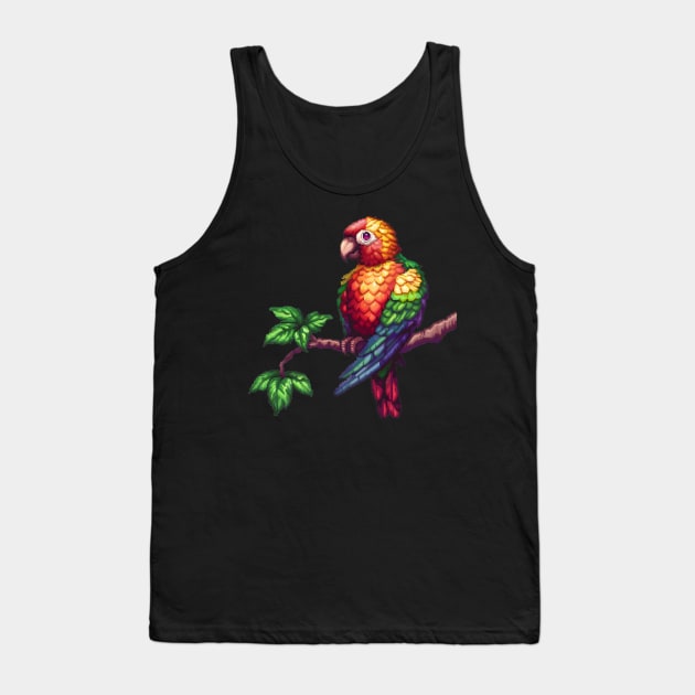 16-Bit Parrot Tank Top by Animal Sphere